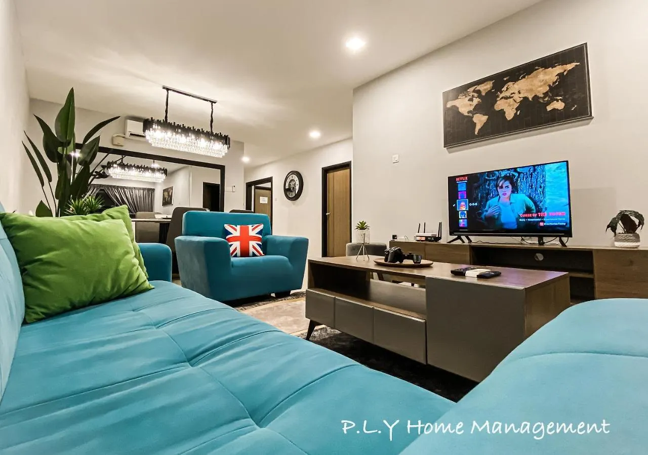 Appartamento Crystal Cozy Suite Poolview Netflix Waterpark@ Ipoh Station 18